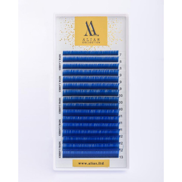 Вії ALIAS Blue MIX C 0.07(8 - 14 мм) Вії ALIAS Blue MIX C 0.07(8 - 14 мм)