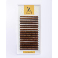 Вії ALIAS Dark Brown MIX M 0.07(6 - 13 мм)