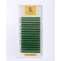 Ресницы ALIAS Green MIX C 0.07(8 - 14 мм)