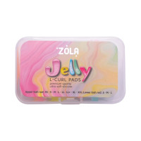 Бігуді, валики для ламінування вій ZOLA  Jelly L-Curl