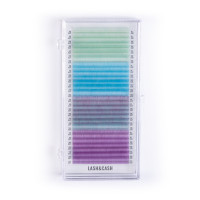 Вії TOURMALINE, LASH&CASH, mix CC 0.07 (8 - 13) 28 ліній, SCULPTOR