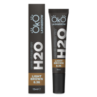 Фарба для брів та вій OKO H20 Liquid Hybrid Tint, LIGHT BROWN 8.36, 15 мл