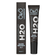 Фарба для брів та вій OKO H20 Liquid Hybrid Tint, DARK BROWN 5.7, 15 мл