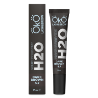 Фарба для брів та вій OKO H20 Liquid Hybrid Tint, DARK BROWN 5.7, 15 мл