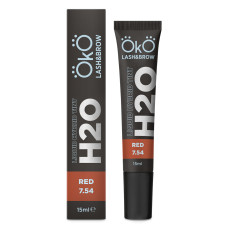 Фарба для брів та вій OKO H20 Liquid Hybrid Tint, RED 7.54, 15 мл