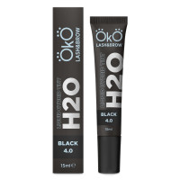Фарба для брів та вій OKO H20 Liquid Hybrid Tint, BLACK 4.0, 15 мл