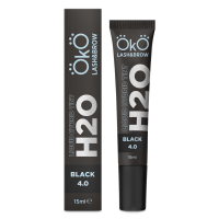 Фарба для брів та вій OKO H20 Liquid Hybrid Tint, BLACK 4.0, 15 мл