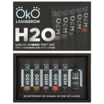 Набор краски для бровей и ресниц OKO H20 Liquid Hybrid Tint с окислителем