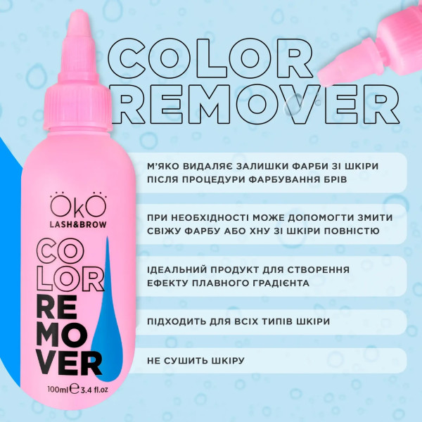 Ремувер для видалення фарби OKO Color Remover, 100 мл