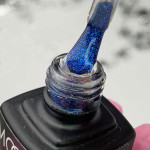 Топ для гель лаку - Moon Full Top Glitter Blue №04, 8 мл (без липкого шару)