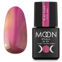 Гель-лак Кошачий Глаз Moon Full 9D Cat Eye gel №01, 8 мл