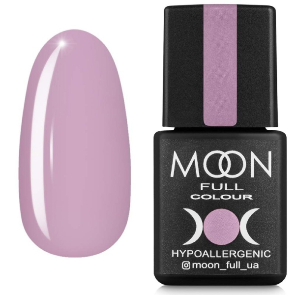 Гель-лак Moon Full Autumn-Winter №643 нежно сиреневый, 8 мл