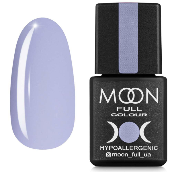 Гель-лак Moon Full Breeze color №412 светло-сиреневый, 8 мл