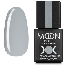 Гель-лак Moon Full Breeze color №414 світлий сіро-оливковий, 8 мл