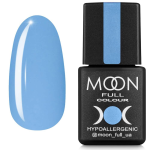 Гель-лак Moon Full Breeze color №418 небесно-голубой, 8 мл
