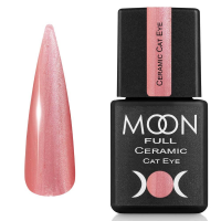 Гель-лак Кошачий Глаз Moon Full Ceramic Cat Eye gel №SC 534, 8 мл (малиновая роса)