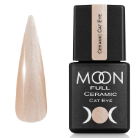 Гель-лак Кошачий Глаз Moon Full Ceramic Cat Eye gel №SC 535, 8 мл (шампанский шелк)