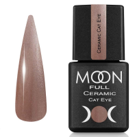 Гель-лак Кошачий Глаз Moon Full Ceramic Cat Eye gel №SC 536, 8 мл (карамельный атлас)