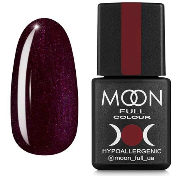 Гель-лак Moon Full Breeze color Gel polish №145 баклажановый, 8 мл
