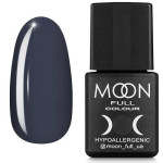 Гель-лак Moon Full Breeze color Gel polish №152 темно-серый, 8 мл