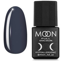 Гель-лак Moon Full Breeze color Gel polish №152 темно-серый, 8 мл