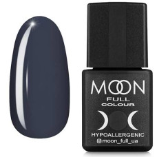 Гель-лак Moon Full color Gel polish №152 темно-сірий, 8 мл
