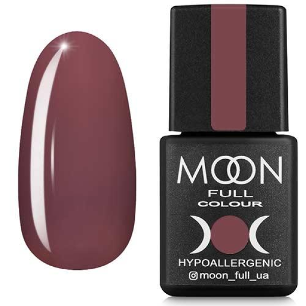 Гель-лак Moon Full color Gel polish №193 горький шоколад, 8 мл