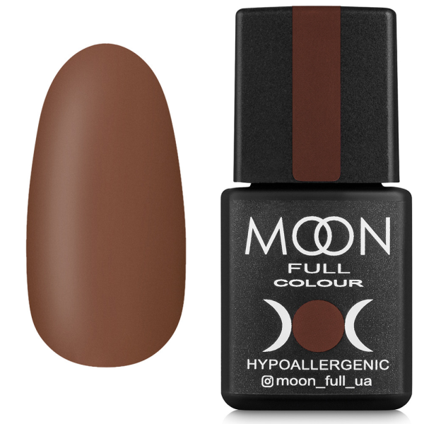 Гель-лак Moon Full Fashion color Gel polish №235 коричневий, 8 мл