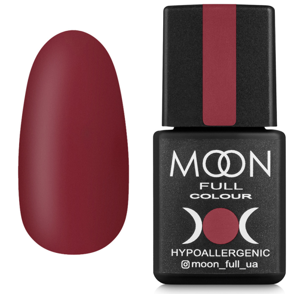Гель-лак Moon Full Fashion color Gel polish №237 червоно-коричневий, 8 мл