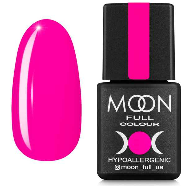 Гель-лак Moon Full Fashion color Gel polish №239 яркая фуксия, 8 мл
