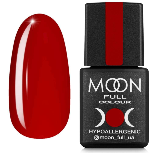 Гель-лак Moon Full Ferrari color Gel polish №807 красно-малиновый, 8 мл