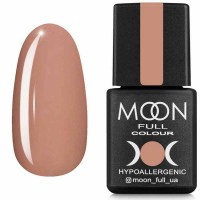 Гель-лак Moon Full Spring-Summer color Gel polish №619 розовый капучино с мелким шиммером, 8 мл