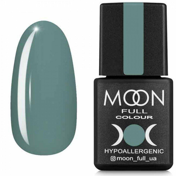 Гель-лак Moon Full Spring-Summer color Gel polish №626 серый дымчатый, 8 мл