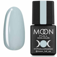 Гель-лак Moon Full Spring-Summer color Gel polish №627 бело-голубой, 8 мл