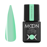 Гель-лак Moon Full Vitrage color Gel polish №04 мятная свежесть, 8 мл