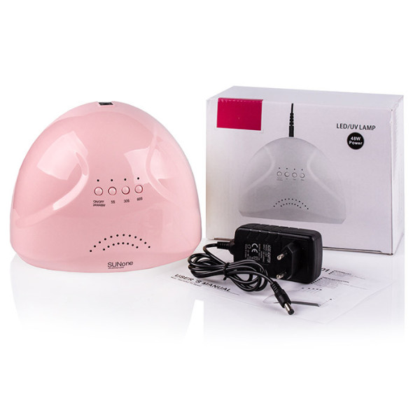 Лампа LED+UV SUN One Pastel Pink 48W