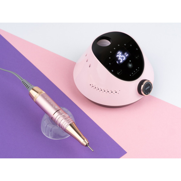 Фрезер для манікюру Bucos Nail Drill X2 PRO BLUSH PINK 65 Вт, 35 000 об./хв. Фрезер для манікюру Bucos Nail Drill X2 PRO BLUSH PINK 65 Вт, 35 000 об./хв.