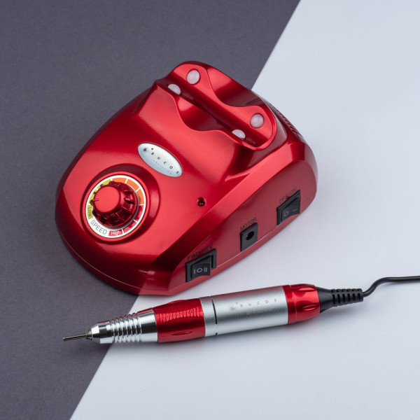 Фрезер для манікюру BUCOS Nail Drill ZS-603 RED 45 Вт, 35 000 об./хв.