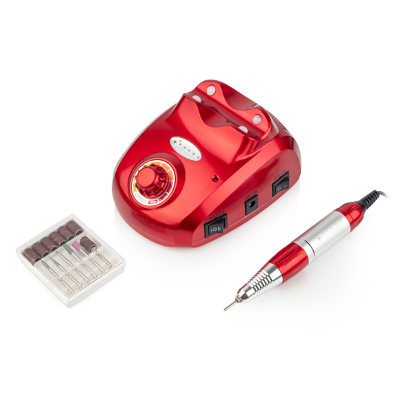 Фрезер для манікюру BUCOS Nail Drill ZS-603 RED 45 Вт, 35 000 об./хв.