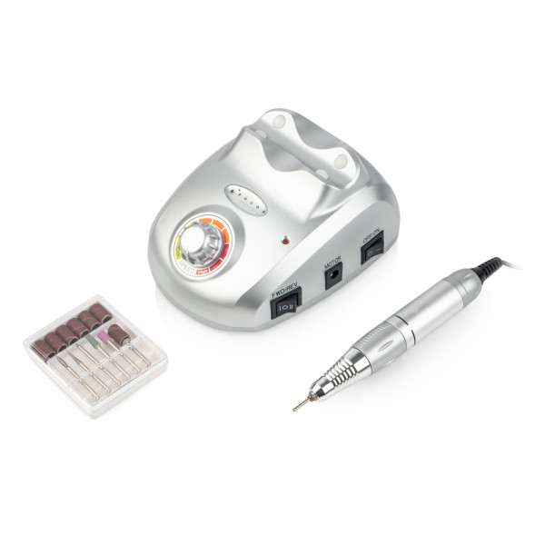 Фрезер для манікюру BUCOS Nail Drill ZS-603 SILVER 45 Вт, 35 000 об./хв. Фрезер для манікюру BUCOS Nail Drill ZS-603 SILVER 45 Вт, 35 000 об./хв.