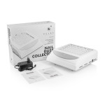 Витяжка для манікюру Bucos Cyclone V2 WHITE з НЕРА-фільтром 100W