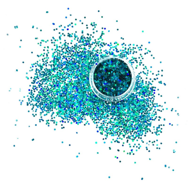 Соти для декору в баночці, зелений мікс (3091)