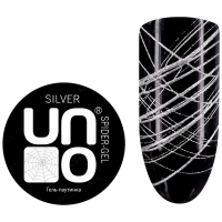 Гель-павутинка UNO срібна, 5 г