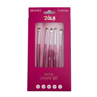 Набір пензлів для брів ZOLA Brow Update Set (5 шт)