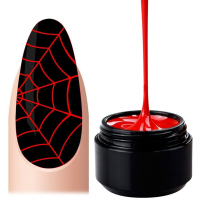 Гель-павутинка The Nail Art Spider Gel червона, 8 г