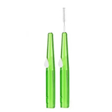 Щітка Baby Brush, бебі браш для вій і брів, Рухова, зелена