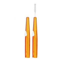 Щітка Baby Brush, бебі браш для вій і брів, Рухова, помаранчева