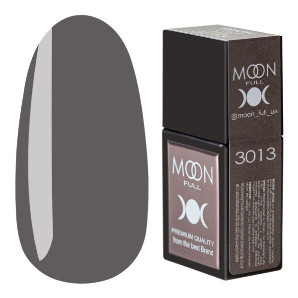Камуфлююча база - Moon Full Amazing Color Base №3013, 12 мл (сіра) Камуфлююча база - Moon Full Amazing Color Base №3013, 12 мл (сіра)