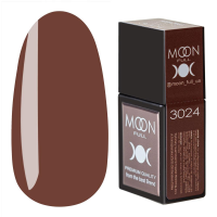 Камуфлююча база - Moon Full Amazing Color Base №3024, 12 мл (коричнева)