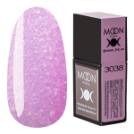 Камуфлирующая база - Moon Full Amazing Color Base №3038, 12 мл (полупрозрачный фиолет с шиммером)
